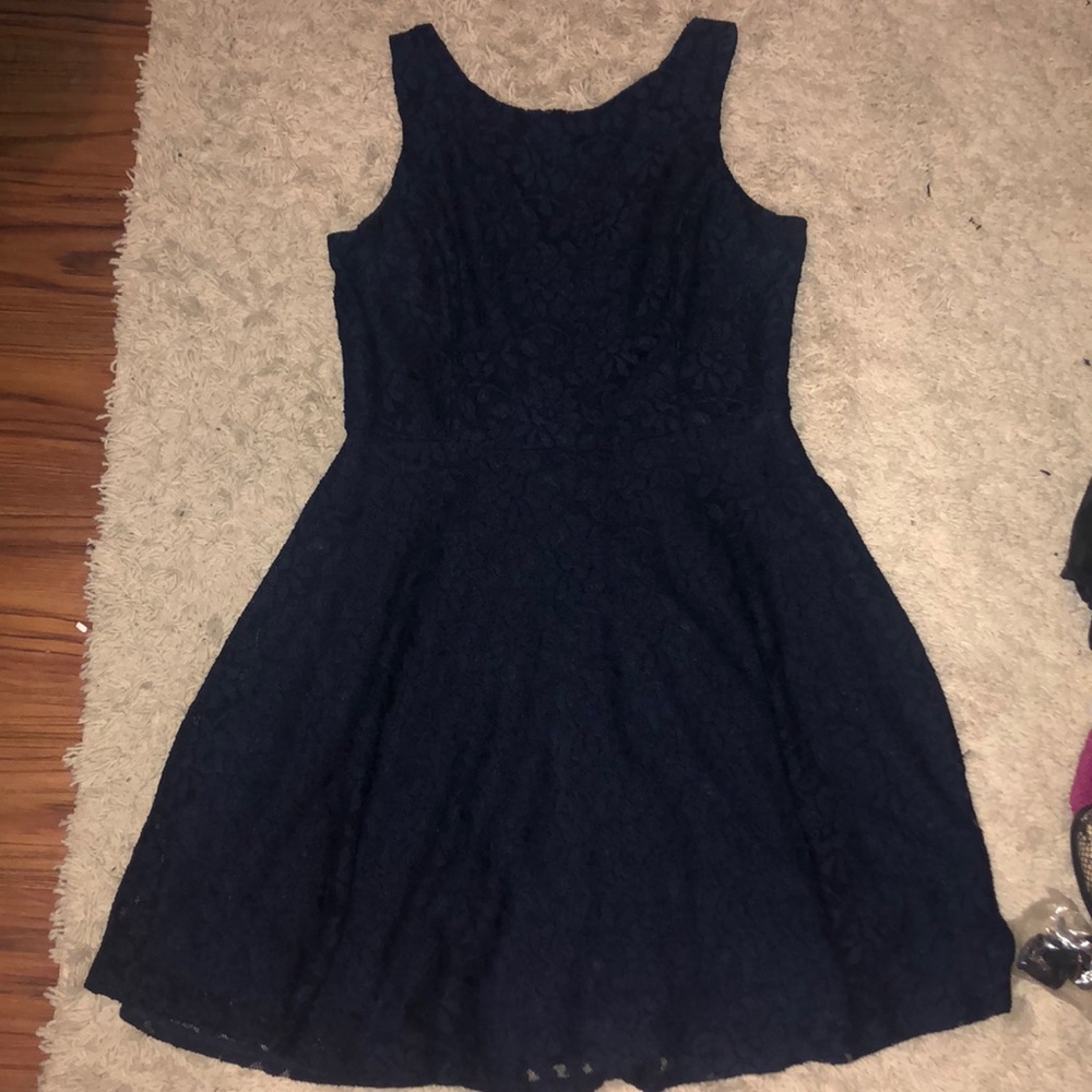 Royal blue dress